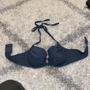 VS swim charcoal grey top